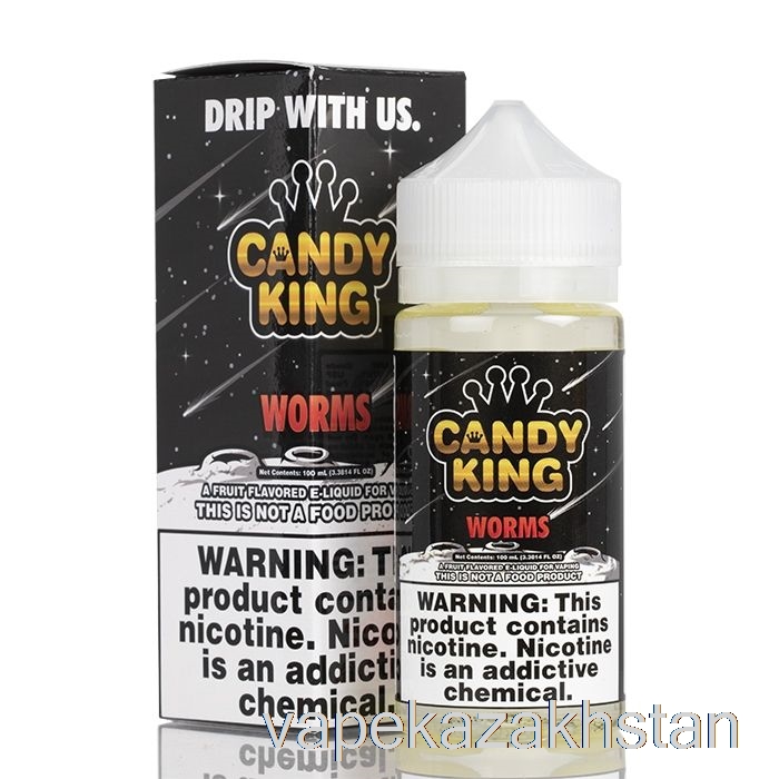 Vape Smoke Worms - Candy King - 100mL 0mg